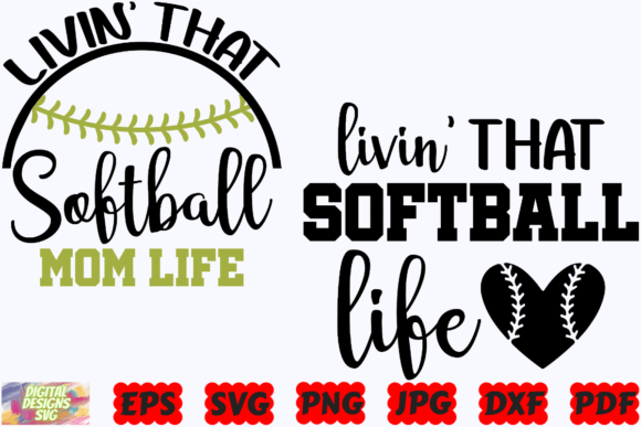 A Softball Mom Design for Your Embroidery Projects