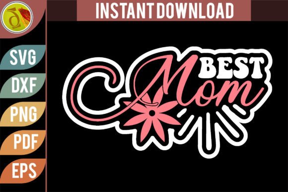 BEST MOM Retro SVG: A Design Review for Embroiderers
