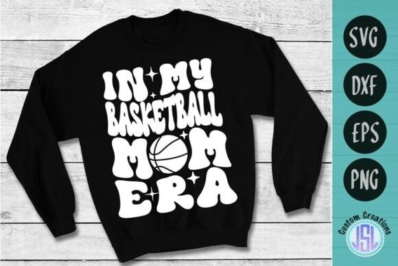 In My Basketball Mom Era SVG Cut File: Embroidery Review