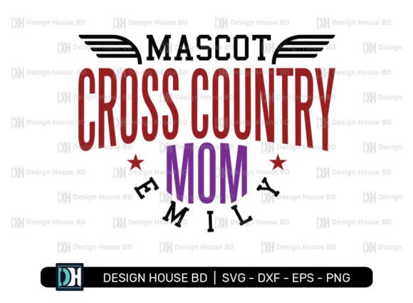 Mascot Cross Country Mom Emily Svg, Png: A Designer’s Take