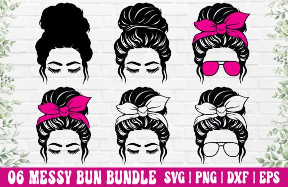 Messy Bun SVG Bundle Review: Mom Life Embroidery Design