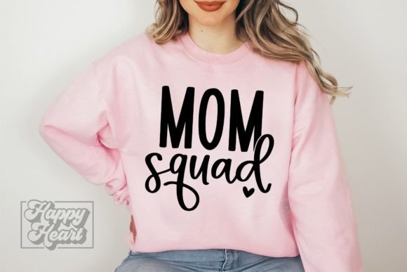 Mom Squad SVG PNG Review: New Mom Mothers Day Design
