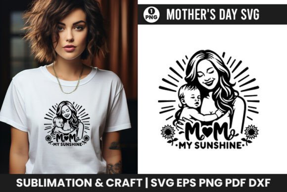 Mother's Day SVG Mom My Sunshine Review
