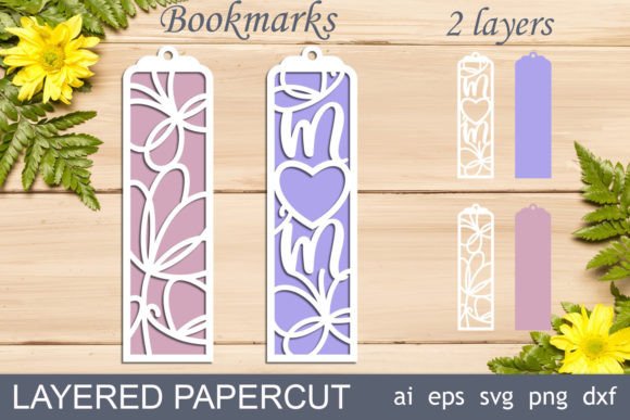 Mothers Day Bookmark Svg, Mom Butterfly
