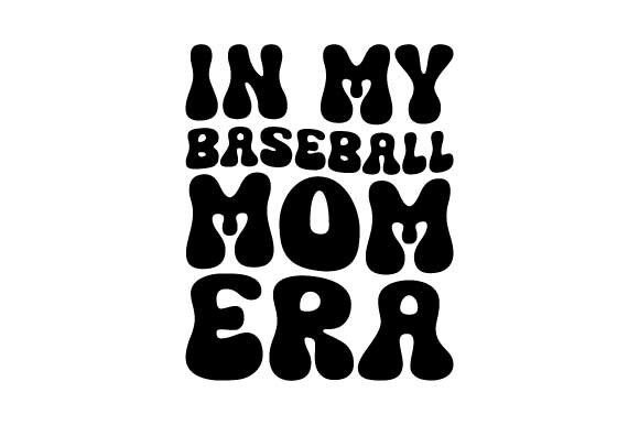 Retro in My Baseball Mom Era Svg