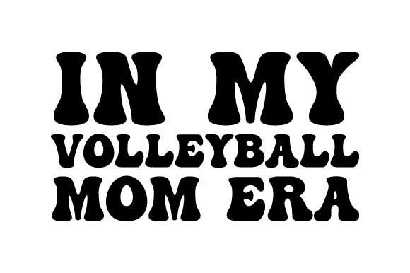 Retro In My Volleyball Mom Era SVG: An Embroidery Review