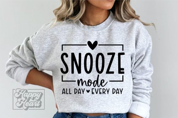Snooze Mode SVG PNG – Tired Mom Mode SVG