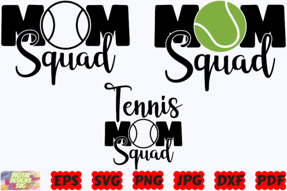 Tennis Mom Squad SVG: An Embroidery Designer’s Review